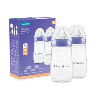 Lansinoh Biberon 2'li Natural Wawa Biberon Emziği 240 Ml