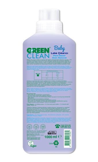 Green Clean Baby Bitkisel Leke Çıkarıcı 1000 ml