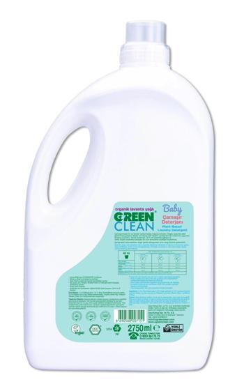 2750ml Green Clean Bitkisel Çamaşır Deterjanı