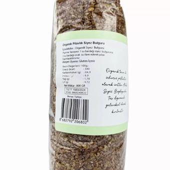 Og Natural Organik Pilavlık Siyez Bulguru 800 Gr 8+ Ay