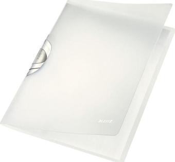 Leitz 4174 Sıkıştırmalı Dosya Colorclip Sırttan Klips 30 Sayfa Gri (6 Lı Paket)