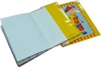 Alfa Caillou A-4 Hazır Defter Kabı Simli 25 Li (1 Paket 25 Adet) At107103