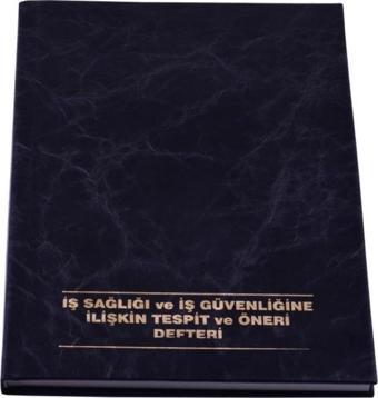 Gülpaş 232 İşçi Sağlığı Ve İş Güvenliğine İlişkin Tespit Ve Öneri Defteri Deri Kapak