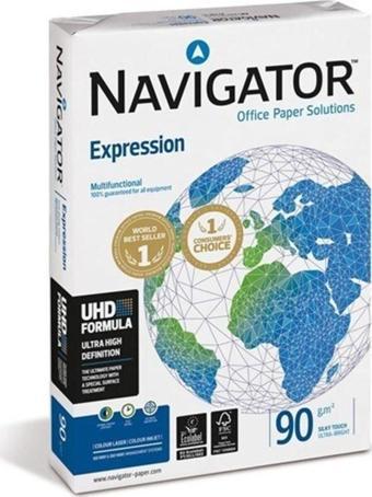 Navigator Gramajlı Fotokopi Kağıdı Laser-Copy-İnkjet Expression 500 Yaprak A3 90 Gram Beyaz