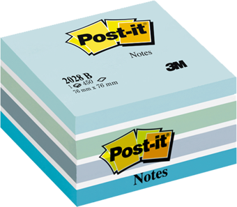 Post-İt 2028-B Yapışkanlı Not Kağıdı Mavi 76X76 Mm 