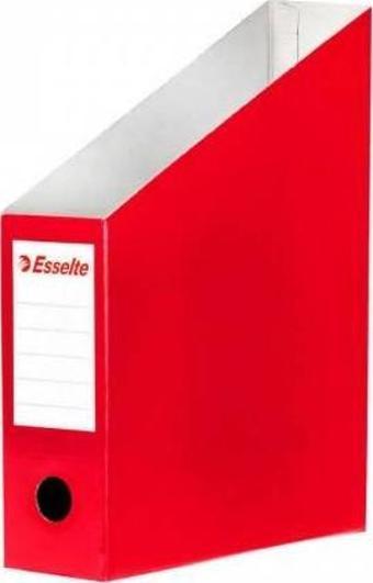 Esselte Kutu Klasör (Magazinlik) Karton 7.2X31.5X25Cm Kırmızı 5276-25 (6 Lı Paket)