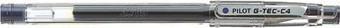 Pilot G-Tec C4 Roller Kalem İğne Uç 0.4 Mm Siyah 12 Li (1 Paket 12 Adet)
