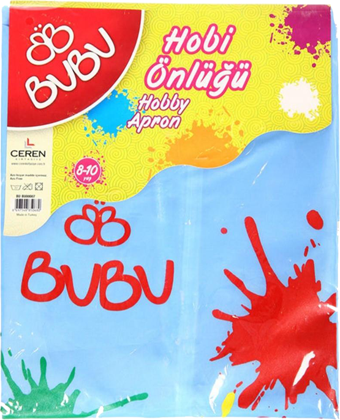 Bu-Bu Bubu00007 Boyama Önlüğü 8-10 Yaş Su Geçirmez