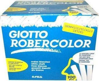 Giotto Robercolor Tozsuz 100'lü Kutu Beyaz Tebeşir
