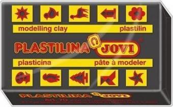 Jovi Plastilin Oyun Hamuru 30X50 Gr. Siyah 30 Lu (1 Koli 30 Adet)