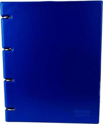 Önder Rainbow Colors 4 Halkalı Klasör A4 Pvc Lacivert 122-06