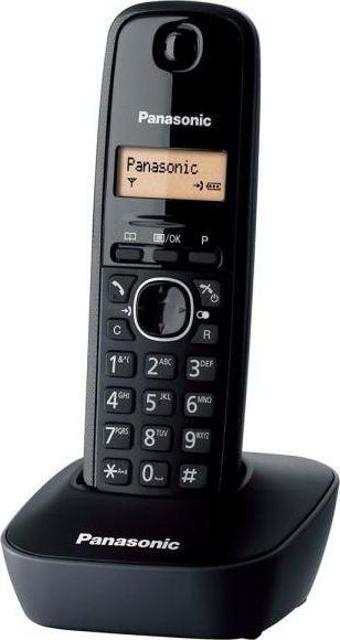 Panasonic Siyah Telsiz Dect Telefon 50 Rehber Kx-Tg1611