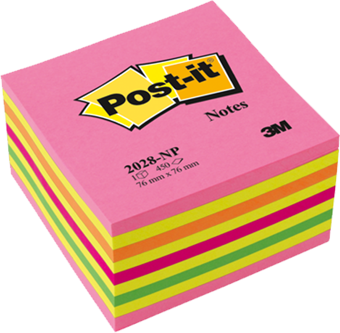 Post-İt 2028-Np Yapışkanlı Not Kağıdı Pembe 76X76 Mm 