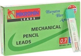Mikro M-600 Min 0,7 Mm Versatil Kalem Ucu 2B 60 Mm 24 Lü (1 Paket 24 Tüp)