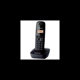 Panasonıc Kx-tg1611, Dect Telefon, Siyah, 17 Saat Konuşma, 150 Saat Bekleme, 50 Kişilik Rehber