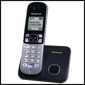 Panasonıc Kx-tg6811 Telsiz Telefon (siyah) 18 Saat Konuşma, 170 Saat Bekleme, 120 Kişilik Rehber