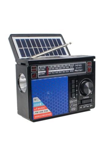 Hobimtek Ns-2032S Solar Bluetooth Radyo Güneş Enerjili Gece Lambalı 18 Cm