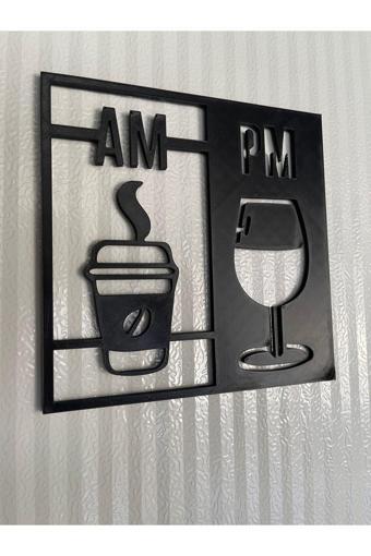 3Cup Design Modern Tasarım Duvar Dekoru-Ev Hediyesi Dekor-Duvar Süsleme-Kahve Köşesi Dekor-Ev Ofis Hediyesi