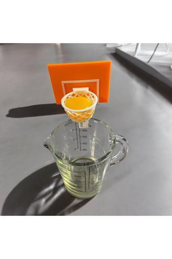 3Cup Design Yumurta Sarı Ve Beyaz Ayırıcı- Basket Potası Şeklinde Yumurta Ayırıcı-Pratik Ürünler