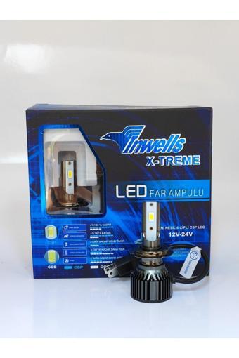 Inwells H7 Led Xenon Far Ampulü - Xtreme Serisi Yeni Nesil Csp Çip Led'Li