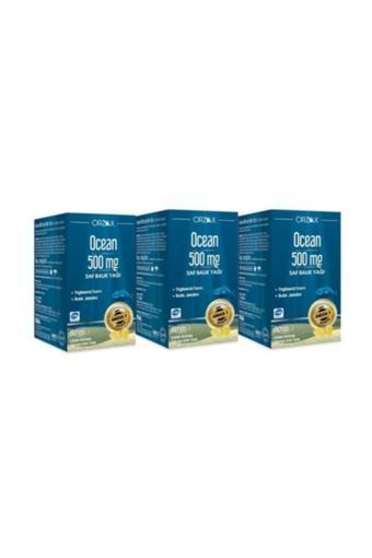 Ocean Balık Yağı 500 mg 60 Kapsül 3 Adet