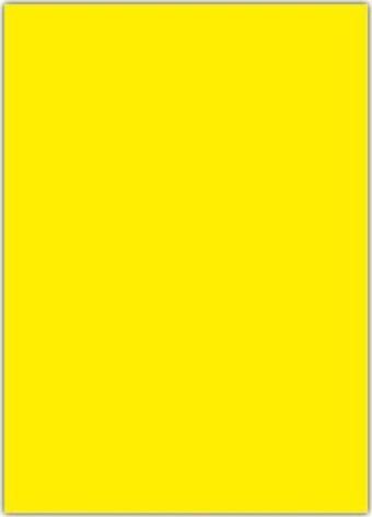 Umur Fosforlu (Fluo) Fon Kartonu 160 Gram 50X70Cm Yellow 30017696 (100 Lü Paket)