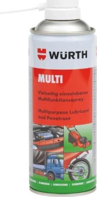 Würth Multi Çok Amaçlı Sprey Yağlama ve Sızma Özellikli 400Ml 0893 055 40