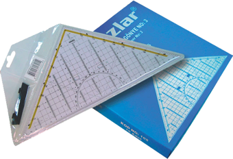 Yıldızlar Kod:105 Geometrik Açılı Gönye No:3