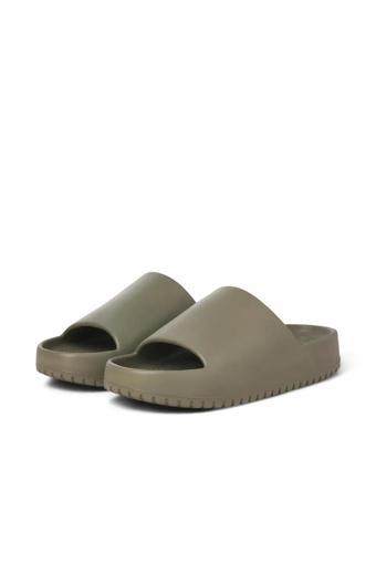 Jack & Jones Erkek Jfwrıpple Moulded Slider Haki Terlik - 12274637