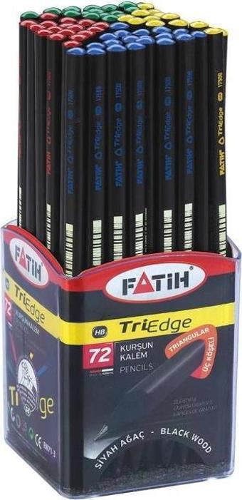 Fatih Kurşun Kalem Siyah Lata Triedge 72 Li Fa17500Skl00 (1 Paket 72 Adet)