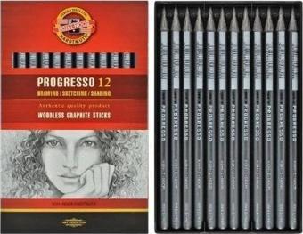Koh-i Noor Woodless Graphite Pencil 8911 Hb Graphite Kalem 8911-0Hb004Pz 12 Li