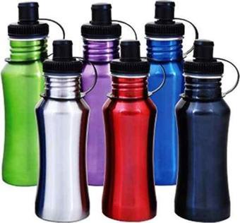 Globox Çelik Matara 500 Ml 1140 Karışık Renklerde