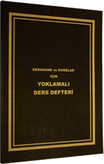 Gülpaş G421 Ders Defteri 10 Ders Yoklamalı 9-10-11-12 Sınıflar