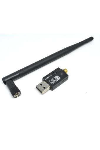 Dnr Bilişim Tv Uyumlu Wireless Usb 2.0 Adapter 802.11N 300Mbps Antenli