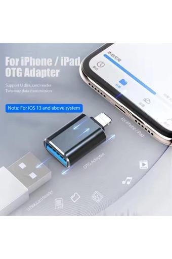 Dnr Bilişim İphone Lightning Usb 3,0 Dönüştürücü, Hızlı Otg Çevirici, Veri Fotoğraf Ve Şarj Çevirici Adaptör