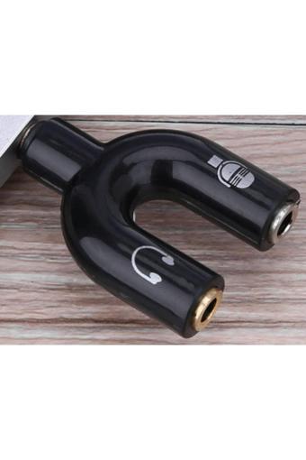 Dnr Bilişim Mikrofonu Ve Kulaklık Ayırıcı  Telefon /Laptop/Pc  3.5Mm Jack Mikrofon Kulaklık Çevirici Çoklayıcı