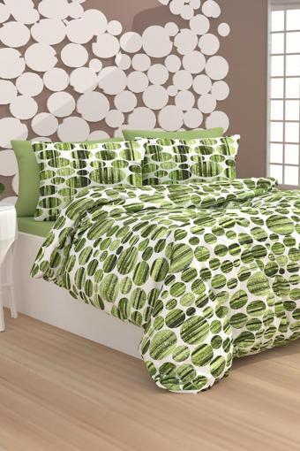 Yesil Çift Kişilik Nevresim Seti  - 25652