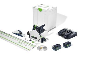 Festool Tsc 55 Şarjlı + Klavuzlu Akulu Sunta Kesme Makinası 577371