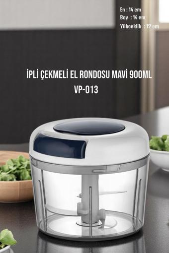 Technow Vip Ahmet Pratik Ipli El Rondosu 900 Ml Mavi