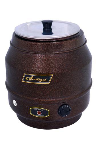 Damga Çorba Kazanı 13 Litre Çorbalık Potu Isıtıcı Benmari