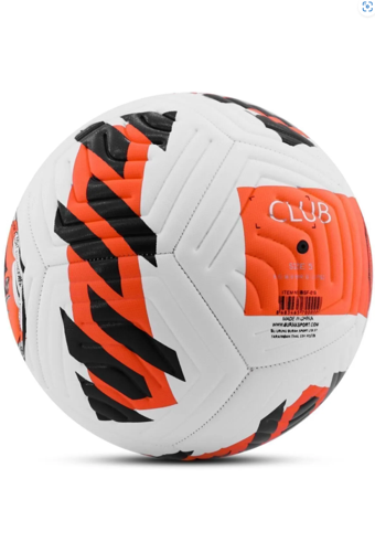 Halı Saha Futbol Topu  Neon Kırmızı Dayanıklı TPU Kaplama Pompa Hediyeli No:5