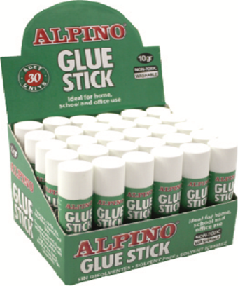Alpino Gs-010 Stick Yapıştırıcı Solventsiz 10 Gr 30 Lu (1 Paket 30 Adet)