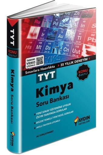 Aydın Yayınları Tyt Kimya Konu Özetli Soru Bankası Tamamı Video Çözümlü - Aydın Yayınları