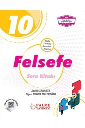 Palme Yayınları Palme 10.Sınıf Felsefe Soru Kitabı Yeni  - Palme Yayınları
