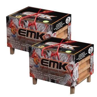 EMK Pratik Mangal Kömürü 2 kg x 2 Adet
