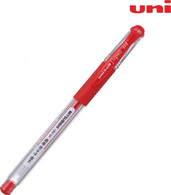 Uni-Ball Um-151Nd Roller Kalem Signo Needle İğne Uç 0.38 Mm Kırmızı (10 Lu Kutu)