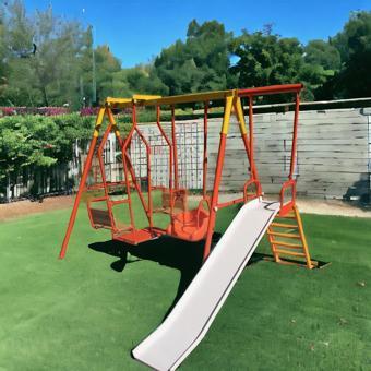Çocuk Oyun Parkı BOSET01, Salıncak ve Kaydırak Seti