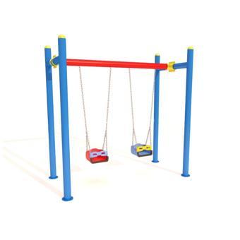 İkili Salıncak, Standart Tip Park Salıncağı 114x2mm