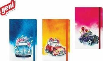 Keskin Color Not Defteri Pronot-Klasikler Lastikli Çizgili 80 Yaprak 13X21 Cm 413751-99