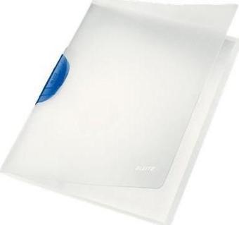 Leitz 4174 Sıkıştırmalı Dosya Colorclip Sırttan Klips 30 Sayfa Mavi (6 Lı Paket)
